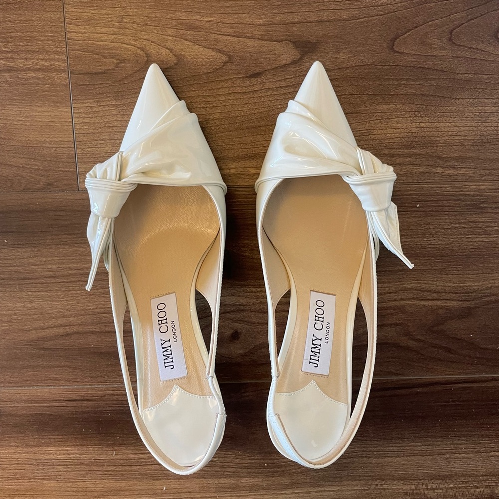 jimmy choo elinor slingback 65cm pump 37.5
